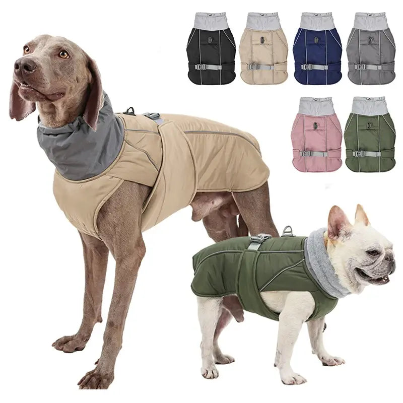 Ropa para perros Chaqueta de invierno de lujo