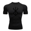 Camiseta de compresión para correr en verano