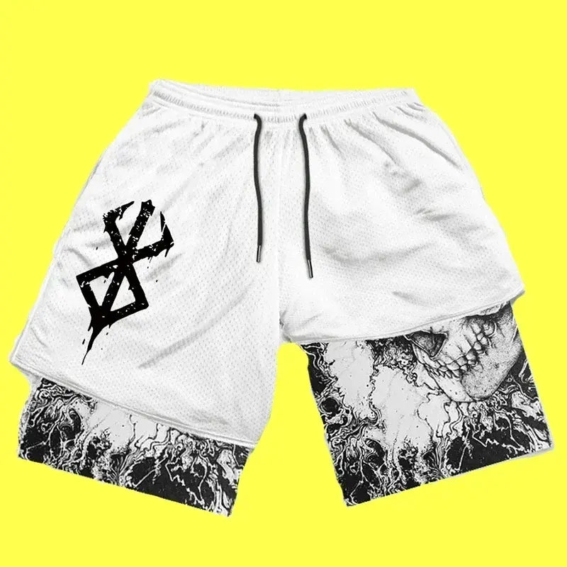 Pantalones cortos 2 en 1 de Anime Gym