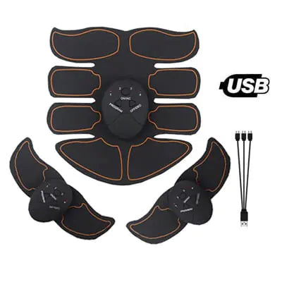 Estimulador muscular eléctrico, masajeador de fitness