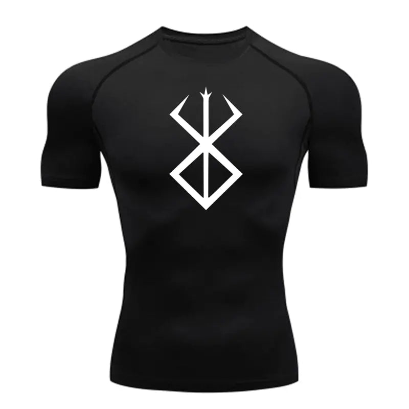 Camiseta de compresión para correr en verano