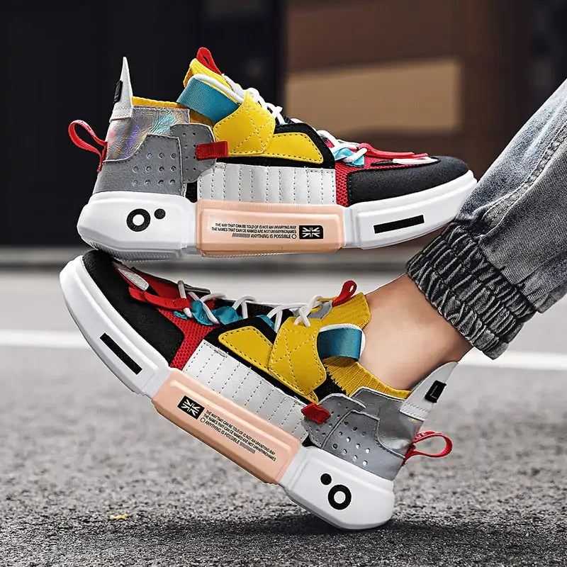 Zapatillas deportivas de tendencia de color casual