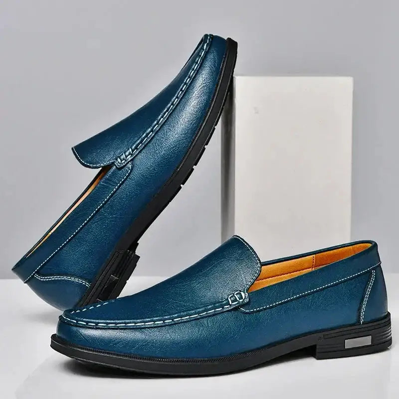 Mocasín de cuero