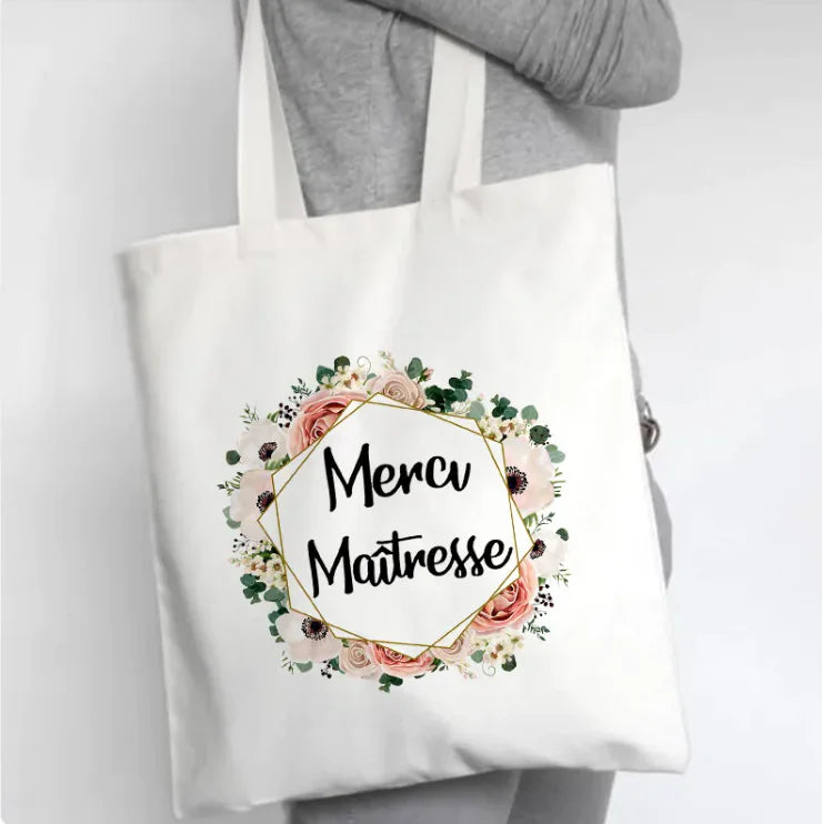 Bolsa de lona Fleur