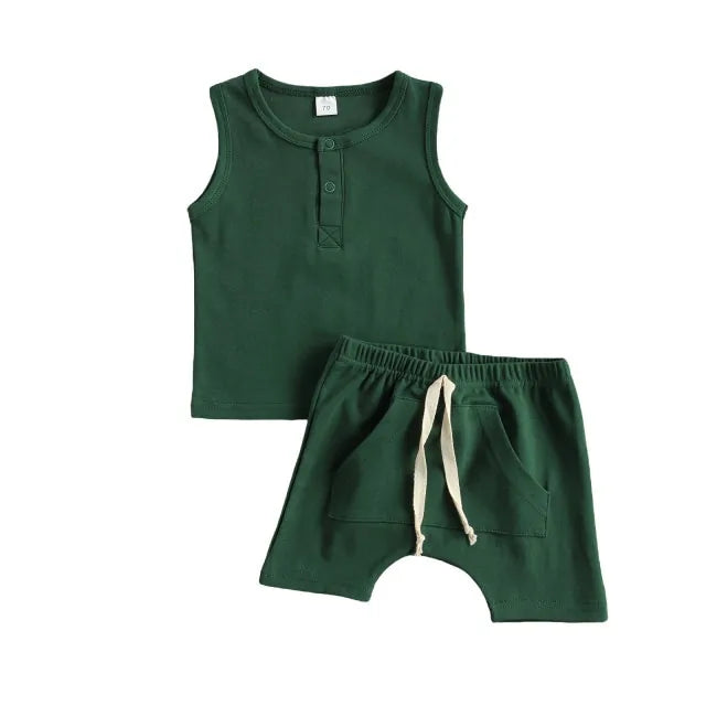 Conjunto de ropa de verano para bebés