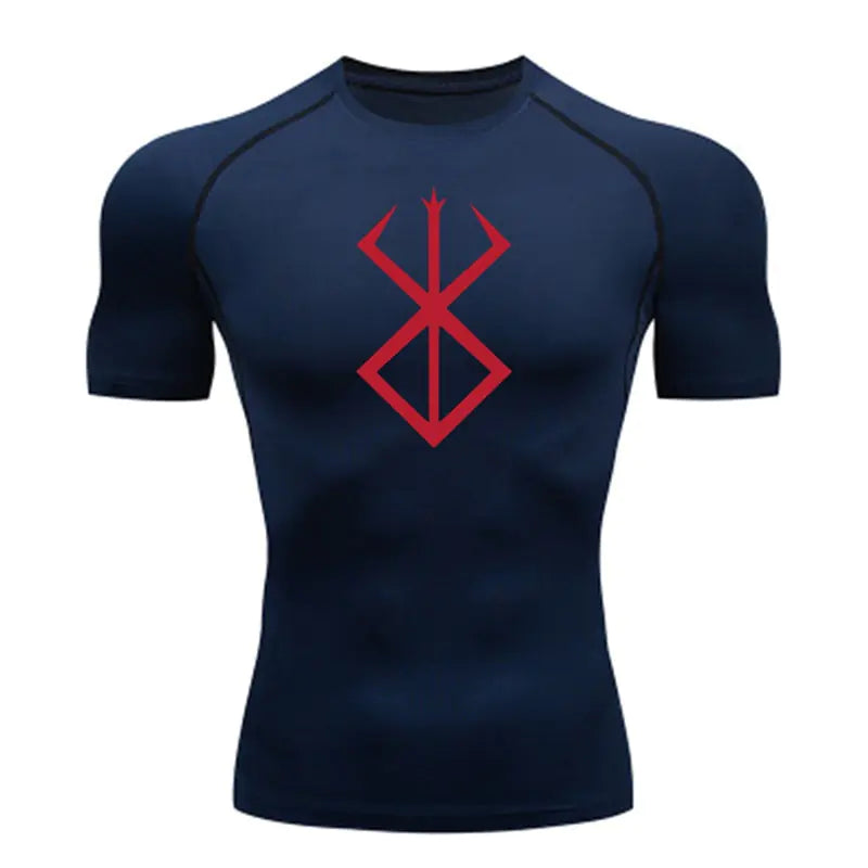 Camiseta de compresión para correr en verano