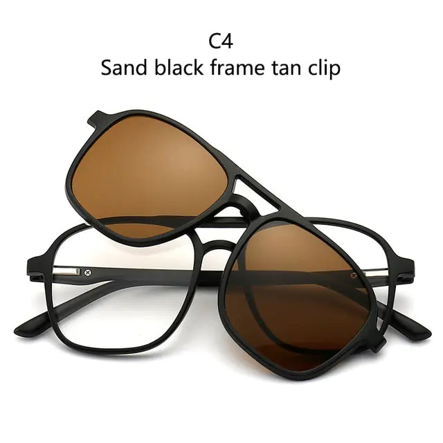 Gafas de sol polarizadas magnéticas