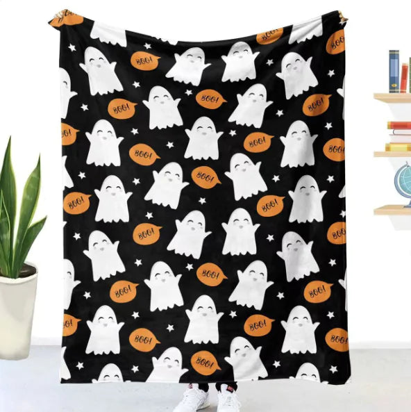 Spooky Comfort Flannel Blanket