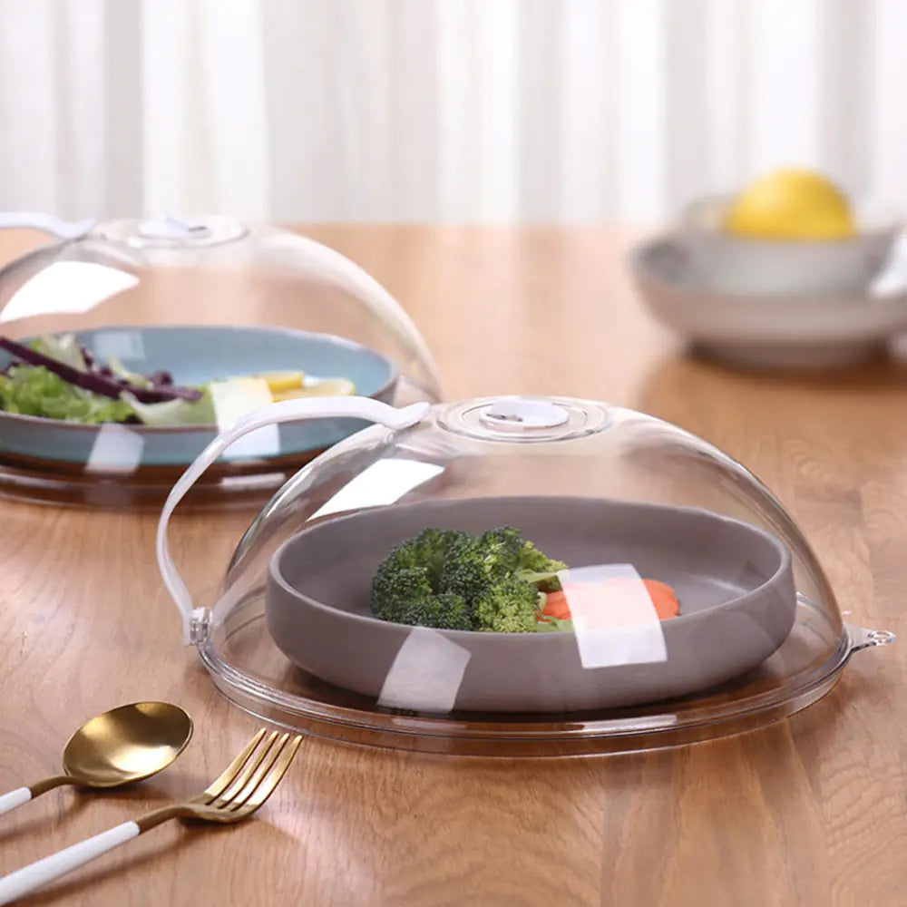 Tapa para alimentos para microondas