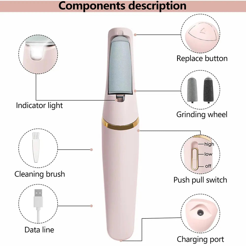 Kit eléctrico para el cuidado de los pies