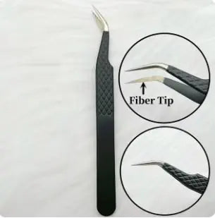 Pinzas de precisión para extensiones de pestañas de gran volumen
