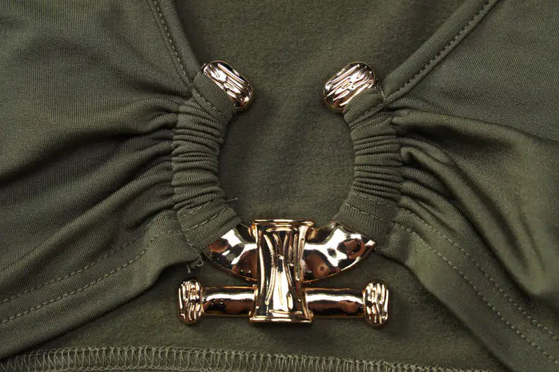 Conjunto de pantalones acampanados de canalé