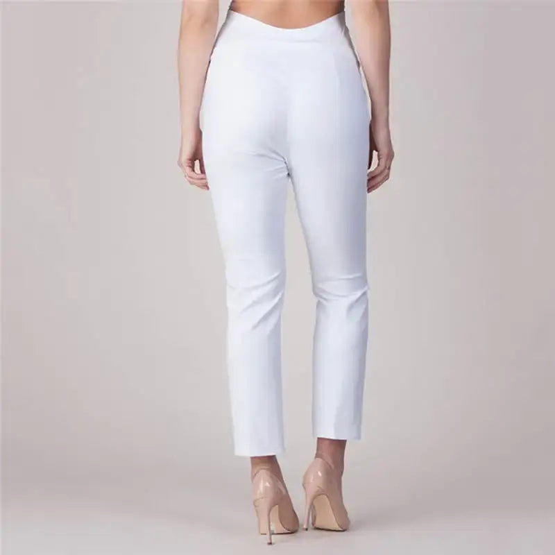 Pantalones de maternidad con vientre elástico