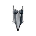 Body moldeador transparente