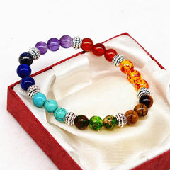 Natural Crystal Healing Anxiety Bracelet