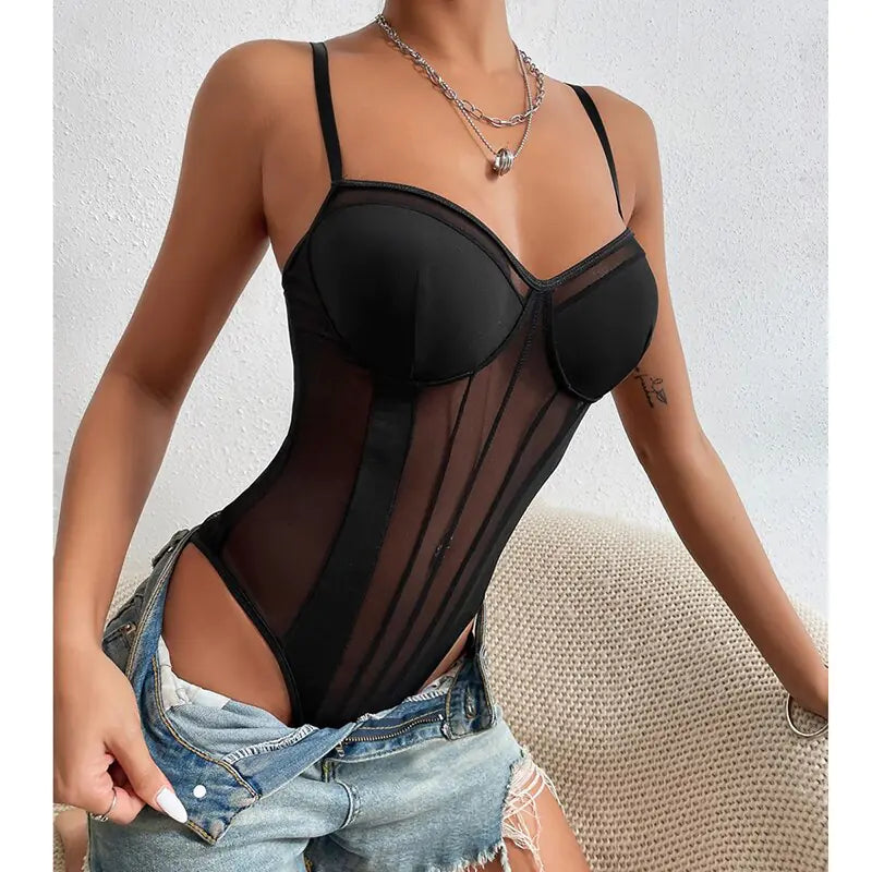 Body moldeador transparente