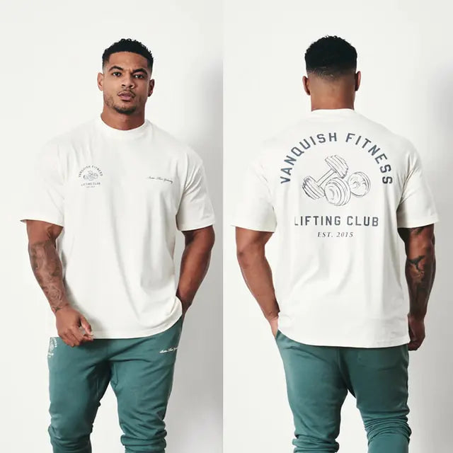 Camiseta holgada de gran tamaño para hombre