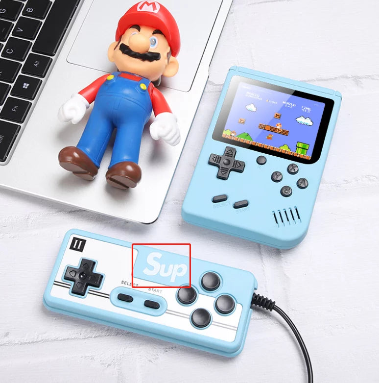 Consola portátil retro ALLOYSEED de 500 juegos: juegos portátiles para niños