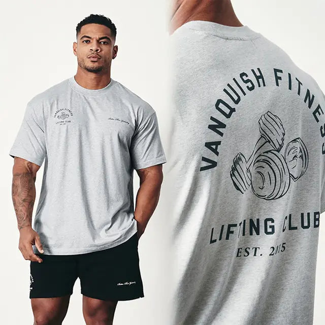 Camiseta holgada de gran tamaño para hombre