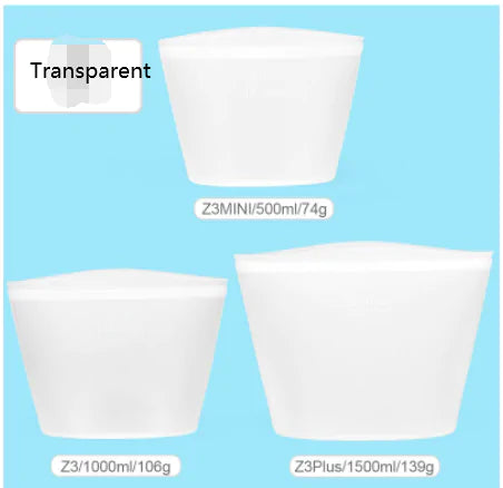 Bolsas de almacenamiento reutilizables de silicona PEVA para alimentos frescos