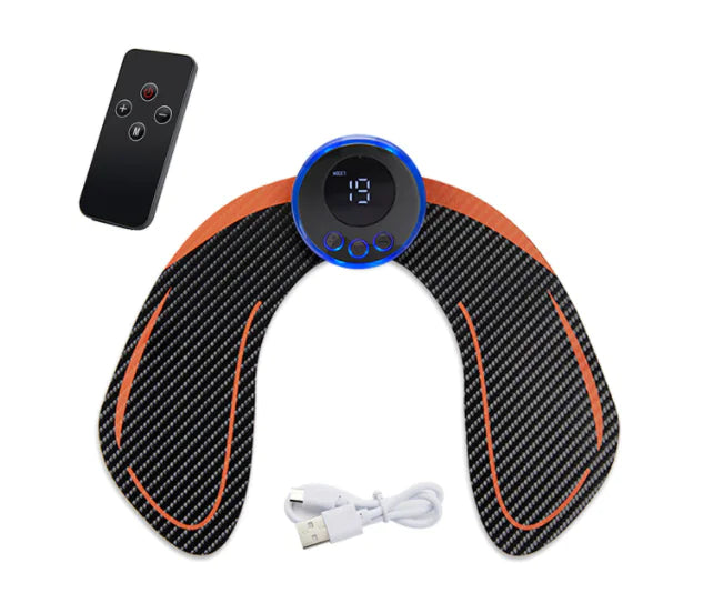 Estimulador muscular eléctrico, masajeador de fitness