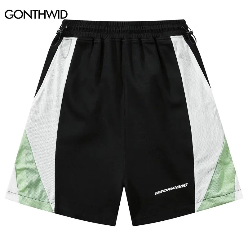 Pantalones cortos deportivos de estilo hip hop