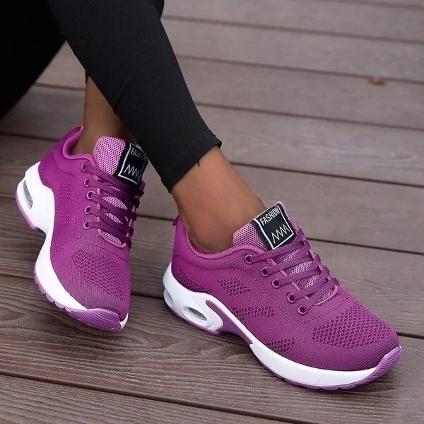 Zapatillas de running informales y transpirables para mujer
