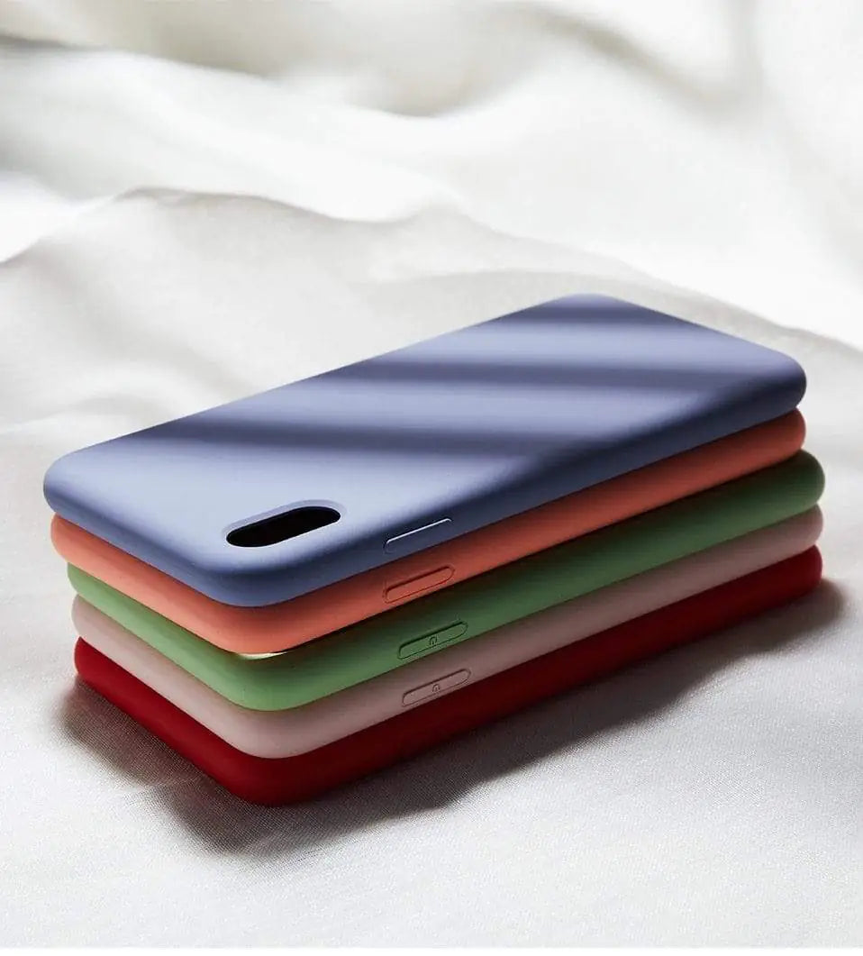 Funda de silicona original negra