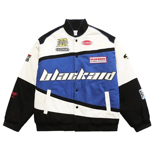 Chaqueta estilo hip hop retro Y2K
