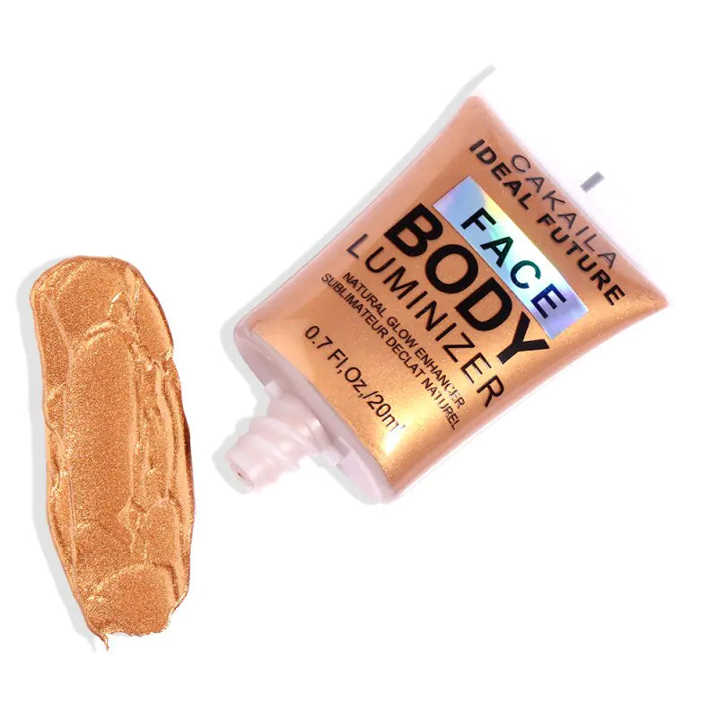 Maquillaje corrector con brillo corporal de 3 colores