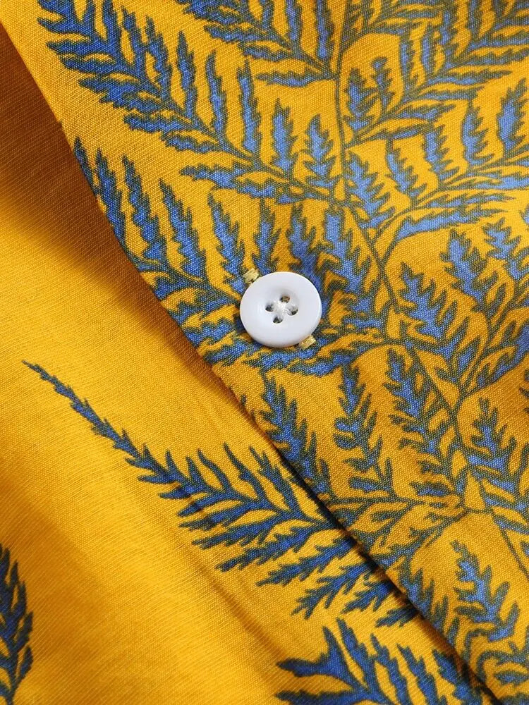 Camisa hawaiana informal para hombre