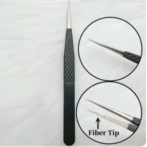 Pinzas de precisión para extensiones de pestañas de gran volumen