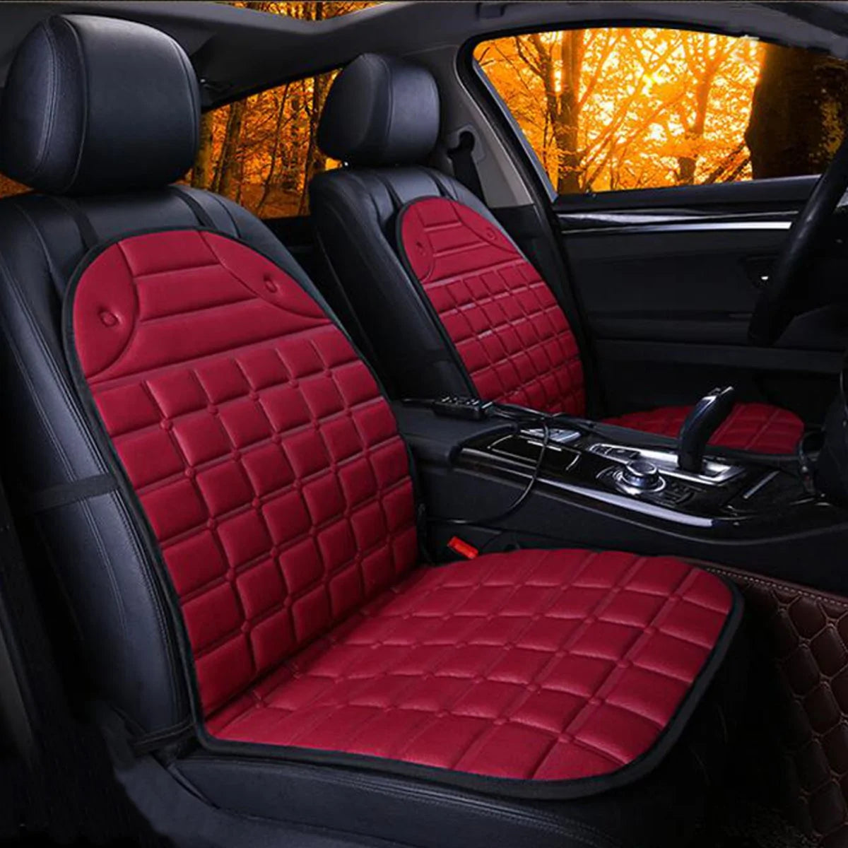 Asiento eléctrico calefaccionado ajustable para automóvil