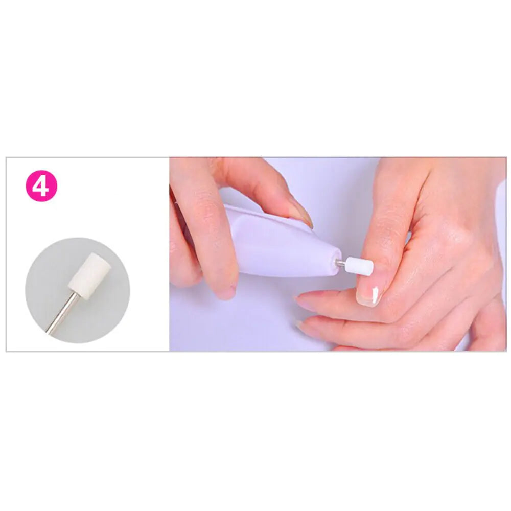 Amoladora portátil para esculpir uñas