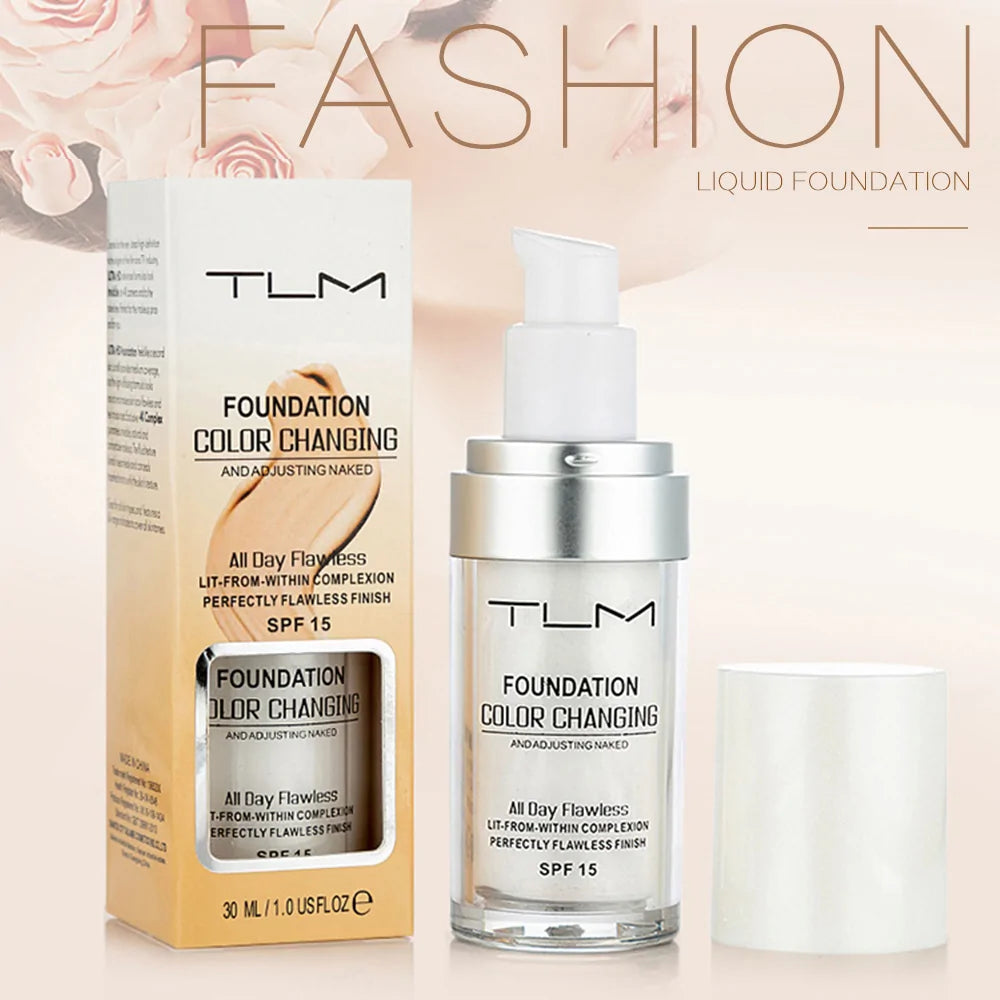 Maquillaje que cambia de color mate