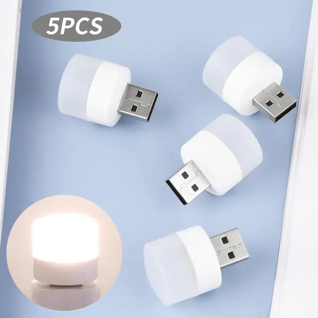 Lámpara con enchufe mini USB de 5 V y 1 W