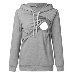 Maternity Nursing Hoodie Sweatshirt