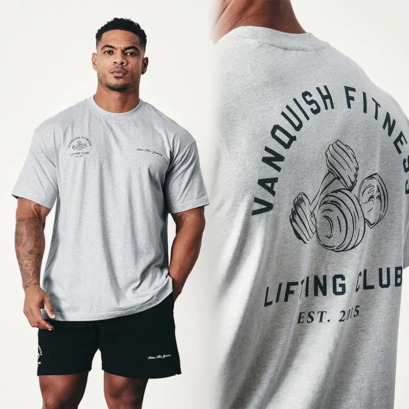 Camiseta holgada de gran tamaño para hombre