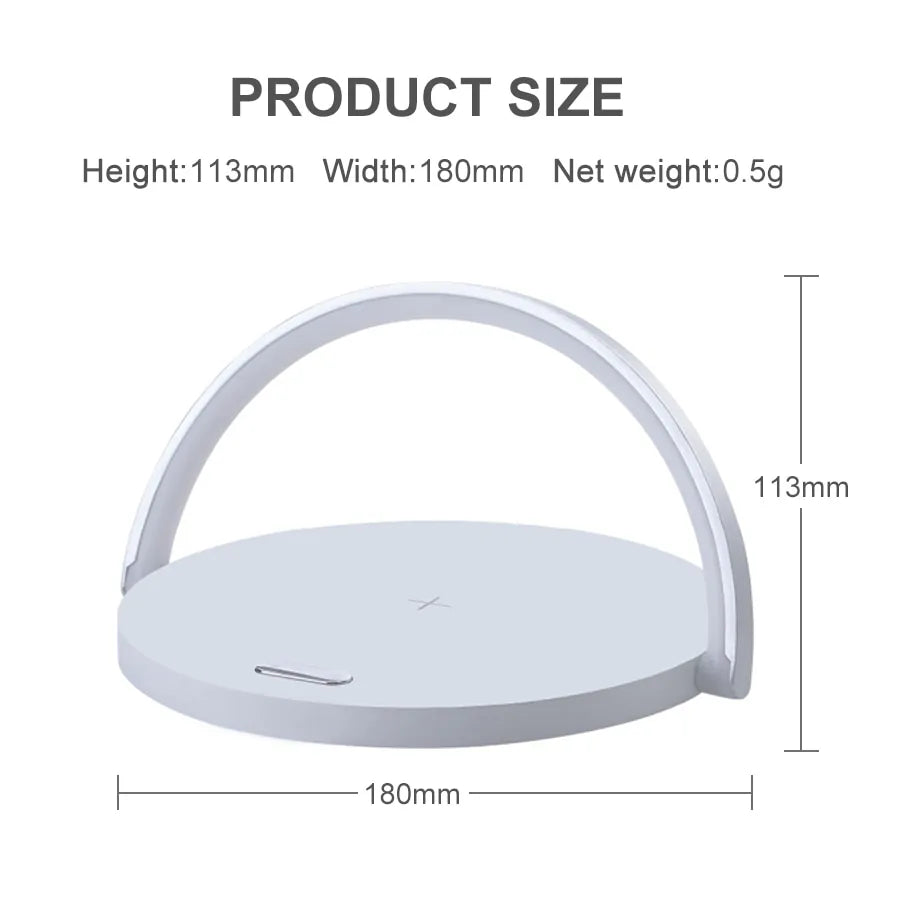 Fast Wireless Charger Table Lamp