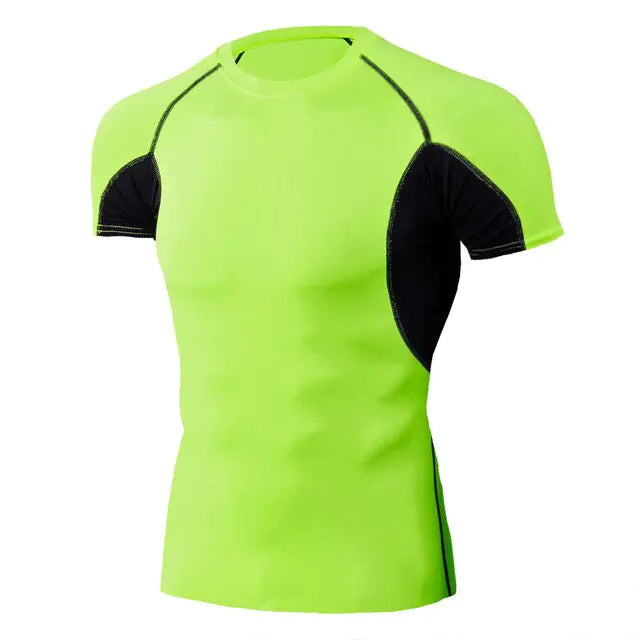 Camiseta de running para hombre de secado rápido