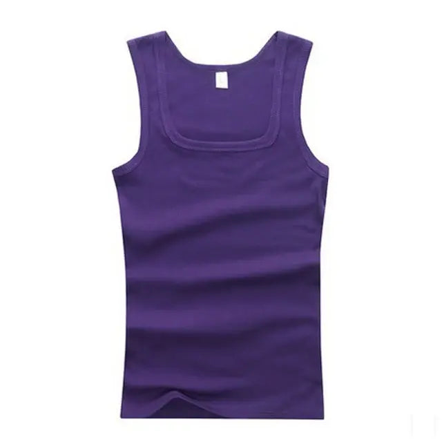 Camisetas sin mangas elegantes de talla grande para hombre