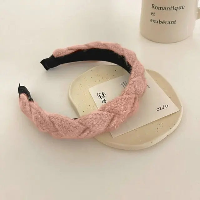 Diadema de tela de rizo con burbujas de maquillaje de spa