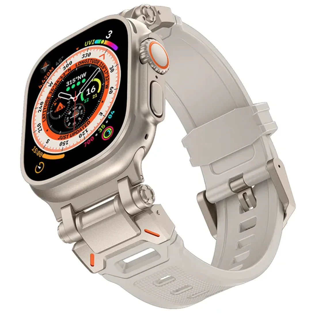 Correa de TPU con conector de aleación de titanio