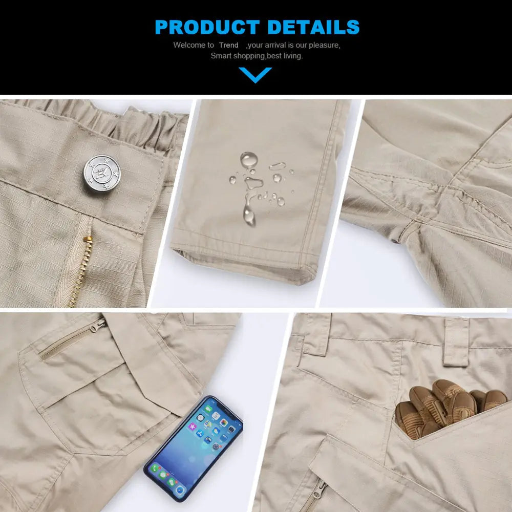 Pantalones cargo tácticos