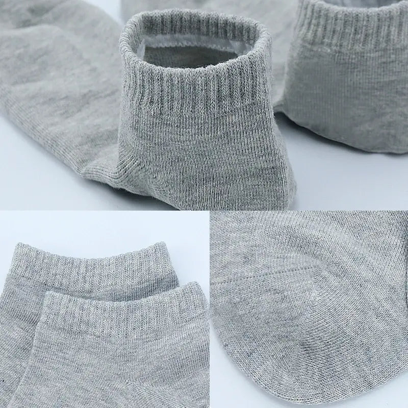 Calcetines de algodón de corte bajo