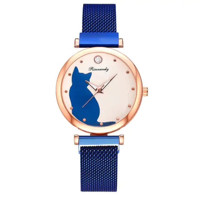 Conjunto de reloj de moda para mujer