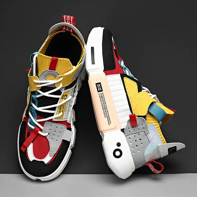 Zapatillas deportivas de tendencia de color casual