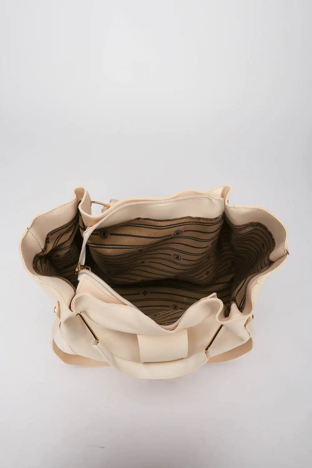Juego de 2 bolsos de piel sintética