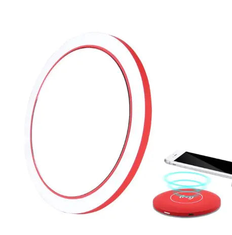 Mini espejo de maquillaje LED portátil