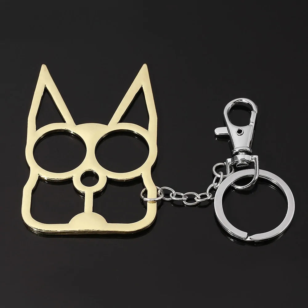 Llavero de gato: elegante joyería de aleación de moda para mujeres y niñas